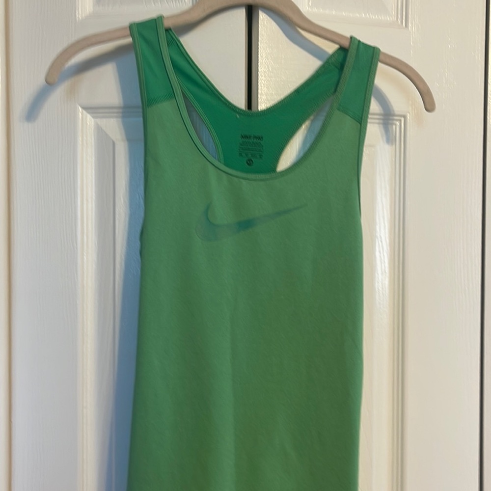 NWOT Nike Dri-fit racerback tank in green size XS